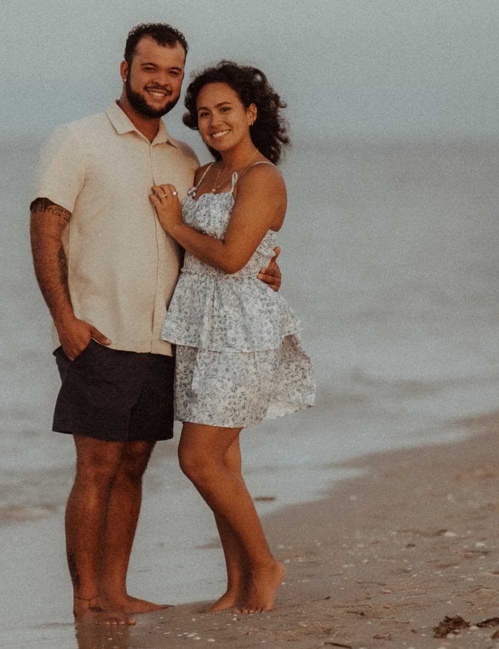 Paloma Carbajal at the Southwest Florida coast